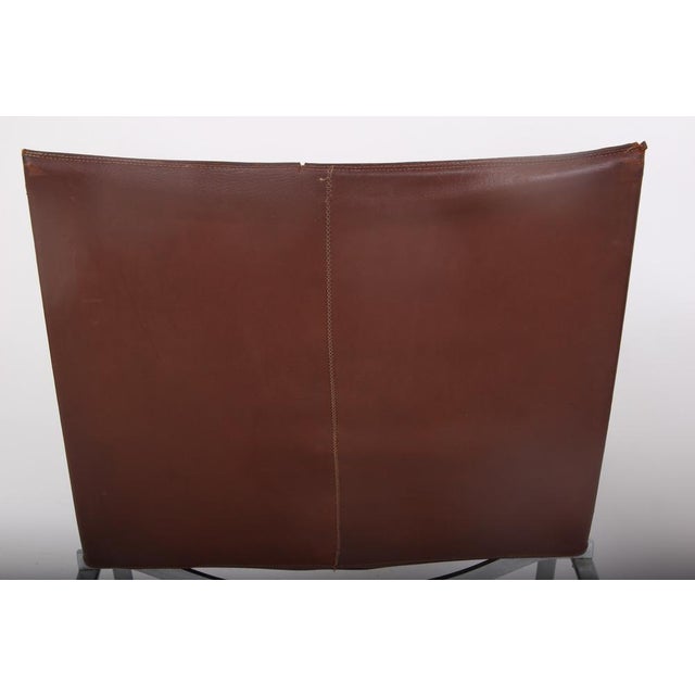 Brown Danish Model PK22 by Poul Kjærholm for E. Kold Christensen, 1950s, Set of 2 For Sale - Image 8 of 15