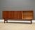 1950s Refinished 75” Swedish Modern Teak Sideboard Credenza Dresser by Nils Jonsson for Troeds For Sale In Boston - Image 6 of 10
