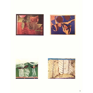 Josef Albers 1963 "Interaction of Color" Folder Xxv-3 Right Side "Autumn Leaves" Print For Sale