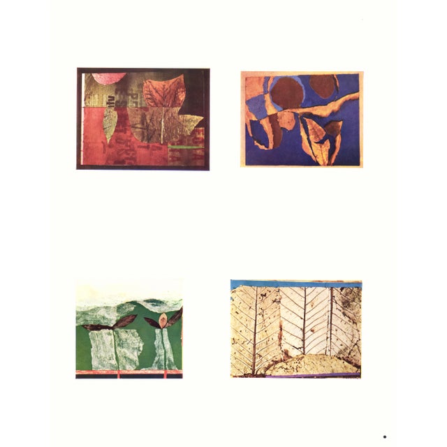 Josef Albers 1963 "Interaction of Color" Folder Xxv-3 Right Side "Autumn Leaves" Print For Sale