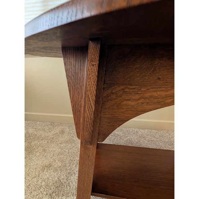 Brown Limbert Library Table From the Limbert Collection For Sale - Image 8 of 10