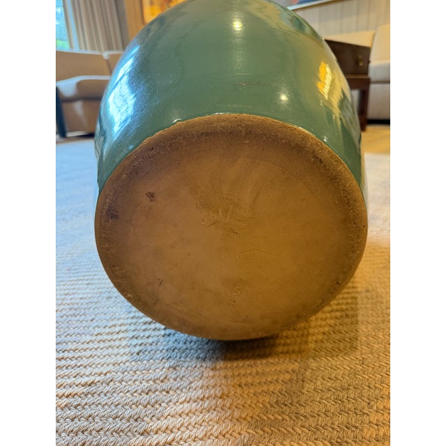 Large Robinson Ransbottom Pottery Co. American Vintage Ceramic Oil Jar / Floor Vase 561 For Sale - Image 10 of 12