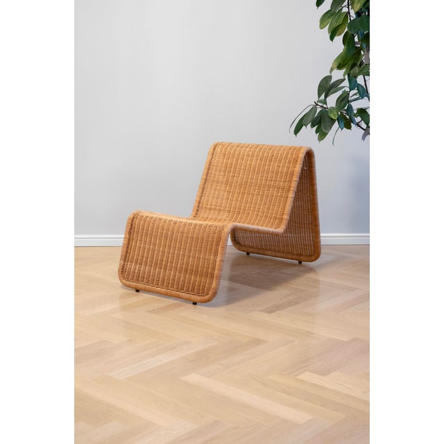Vintage Hestra Rattan Lounge Chair from Ikea, Sweden, 1980s For Sale - Image 6 of 6