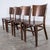 Wood Vintage Deep Back Dining Chairs in Dark Walnut from Ton, 1970s, Set of 6 For Sale - Image 7 of 11