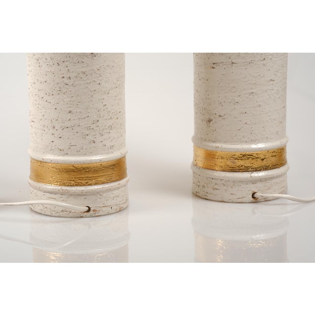 Ceramic Table Lamps by Bitossi for Bergboms, Set of 2 For Sale - Image 6 of 9