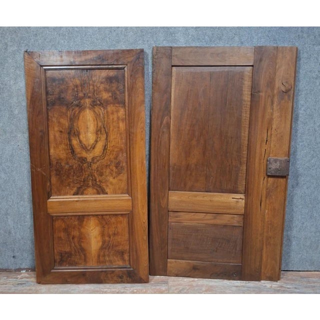 Walnut and Burr Walnut Veneer Door For Sale - Image 6 of 7