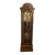 Vintage 1980s Ridgeway Grandfather Clock With German Urgos Movement For Sale