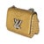 The Louis Vuitton Twist collection was unveiled in 2015. The accessory features a chunky monogram logo on the front for a...