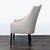 Traditional Cisco Bros Lounge Chair With Tufted Back and Dark Wood Legs For Sale - Image 3 of 8