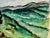 Rustic Henry Emil Salloch Original Watercolor on Paper Mountain Summit View, 1943. For Sale - Image 3 of 6