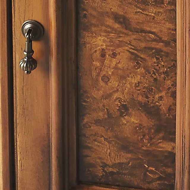 Traditional Harling Cabinet, Medium Brown For Sale - Image 3 of 5