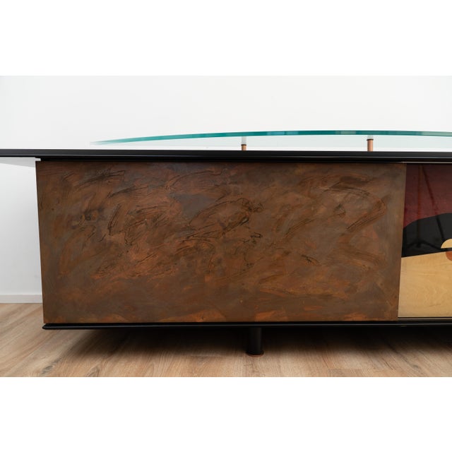 Metal Sideboard from Carlo Malnati, 1980s For Sale - Image 7 of 18