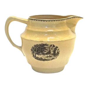 Antique Dutch Scenic Pitcher