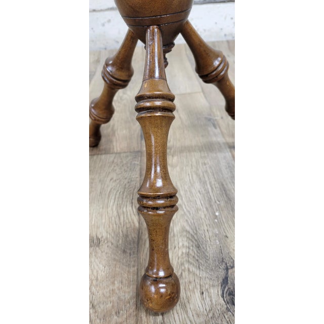 Vintage Side Table Plant Stand For Sale - Image 4 of 8