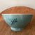 Mid 20th Century Vintage Korean Porcelain Crackle Celadon Glazed Bamboo Motif Matcha Tea Bowl (Chawan) For Sale - Image 5 of 12