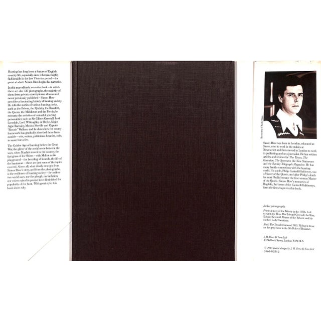 Traditional "Fields Elysian: A Portrait of Hunting Society" 1983 Blow, Simon For Sale - Image 3 of 14