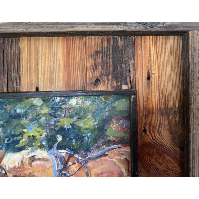 Rustic "Team Effort" ~ Original Oil Painting, Lorie Batson, a Haflinger Team Prepares for Days Work While Exhibiting Their Docile Strength For Sale - Image 3 of 10