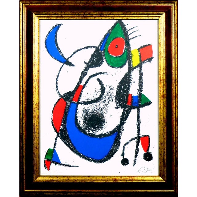 Joan Mirò, Composition, 1960s, Lithograph For Sale - Image 4 of 4