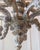 Mid 20th Century French Carved and Painted Wood Twelve-Light Chandelier For Sale - Image 10 of 18