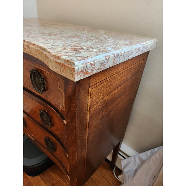 French Antique Louis Xvi Style Commode For Sale - Image 3 of 5