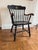 Late 20th Century University of Chicago Captain’s Chair, Windsor-Style Armchair For Sale - Image 14 of 17