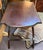 Wood Antique English Campaign Coaching Table With Folding Mechanism For Sale - Image 7 of 10