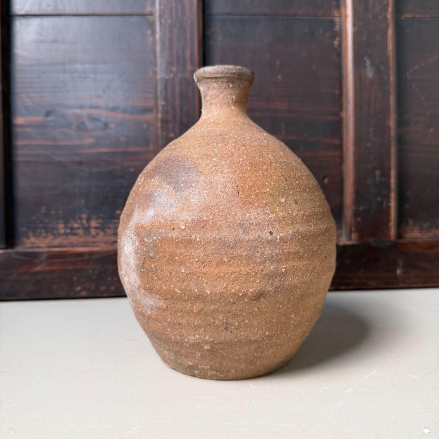 Ikebana Vase in Traditional Stoneware by Yoshio, 1950s For Sale - Image 13 of 17