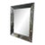 Contemporary Silvered and Mirrored Framed Mirror For Sale