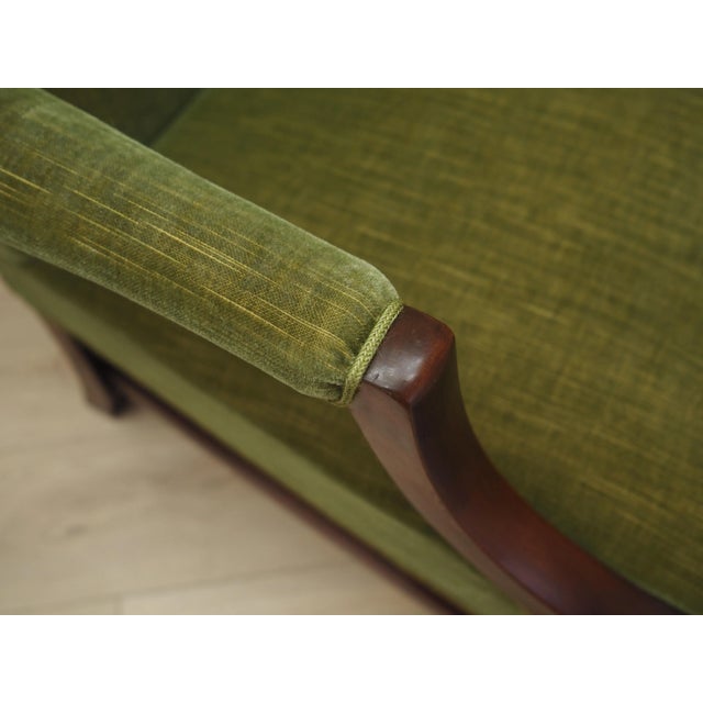 Vintage Danish Mahogany Lounge Chair, 1970s For Sale - Image 16 of 18