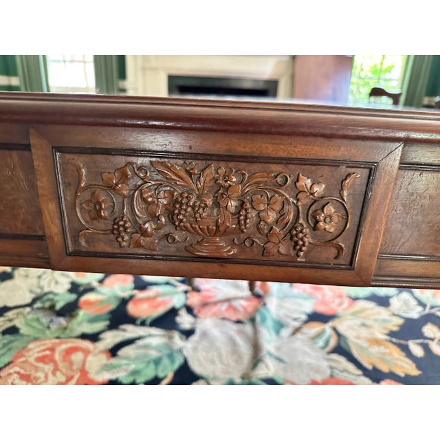 Early 20th Century Early 20th Century Classic Dining Room Table For Sale - Image 5 of 12