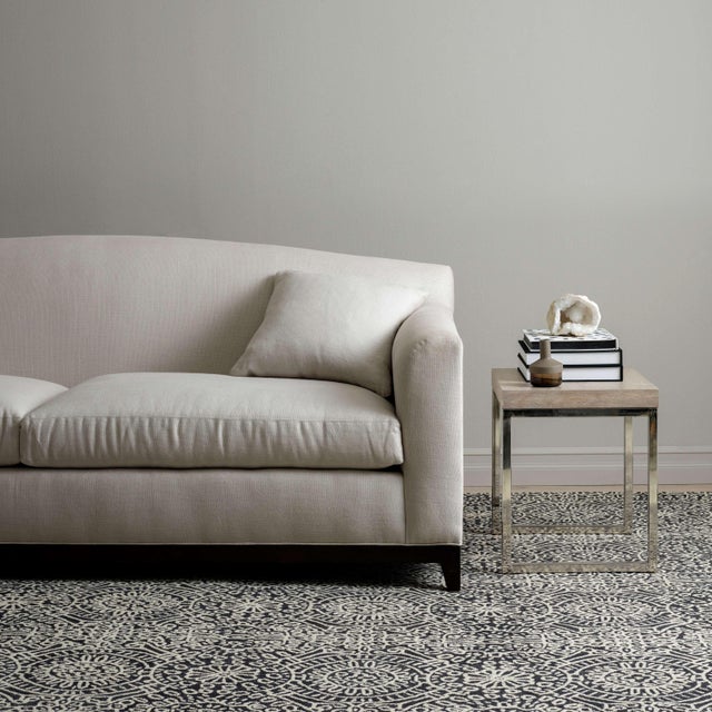 Dash & Albert Dash & Albert by Annie Selke Temple Charcoal Micro Hooked Wool Rug, 2' x 3' For Sale - Image 4 of 6