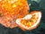 Brown Trio of Impasto Fruit Still Lifes, Signed For Sale - Image 8 of 12
