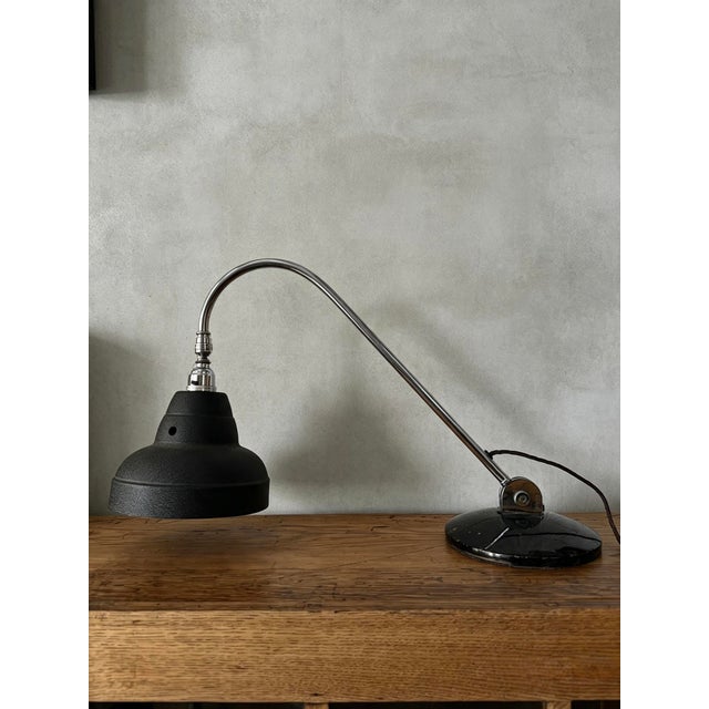 Mid-Century Modern Model Bl2 Table Lamp by Robert Dudley Best for Bestlite, 1940s For Sale - Image 3 of 12
