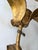 Vintage Italian Florentine Gilt Tole 3 Arm Candle Sconce For Sale - Image 4 of 7