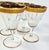 Gold Encrusted Hollywood Regency Goblets- Set of Four For Sale - Image 4 of 10
