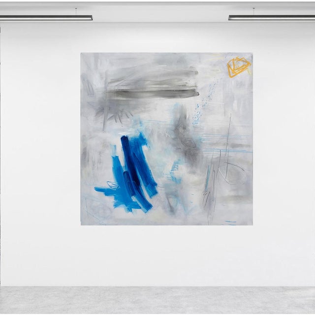 “Clearing” is an original abstract painting from my studio that I created in oil on canvas. . My work explores gesture,...
