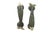 Green Brass Fish Handles, a Pair For Sale - Image 4 of 6