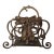 Antique Mid Century Italian Letter Holder, Office Accessory For Sale