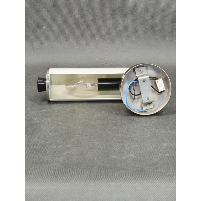 Metal Czech Adjustable Wall Light in Lacquered Metal by Napako, 1960s For Sale - Image 7 of 12