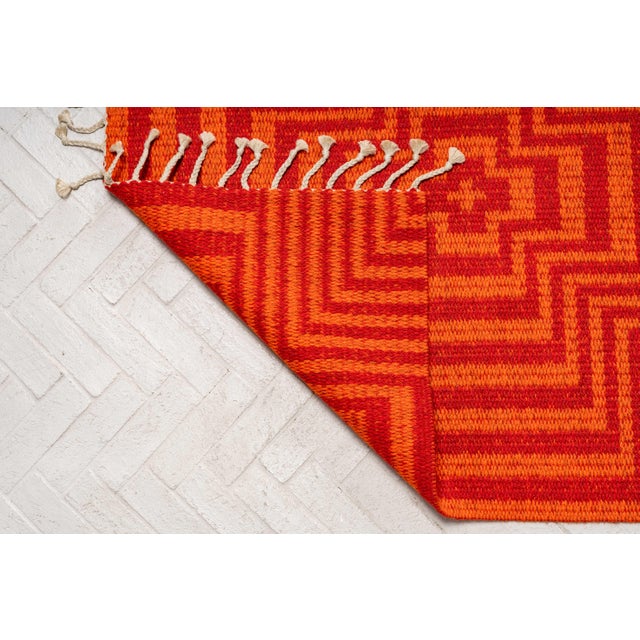 Textile 1977 Peter Collingwood Handwoven Tapestry For Sale - Image 7 of 7