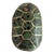 Sculpture Materials Set of 3 Handmade Scagliola Tortoise Shells in Malachite Design For Sale - Image 7 of 11