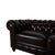 Vintage Chesterfield Leather Reddish Brown Chestnut Corner Sofa For Sale - Image 3 of 15