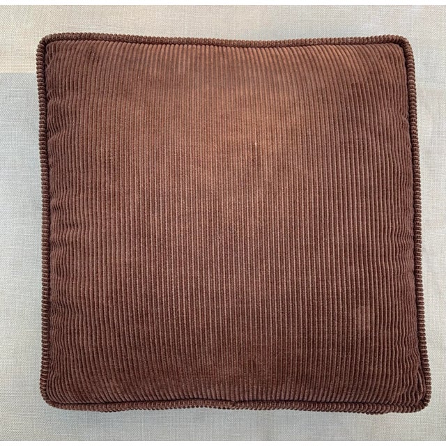 1970s Pop Art Owl Needlepoint Pillow For Sale - Image 4 of 4