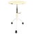 Adjustable Medical Stool in Lacquered Metal, Former Czechoslovakia, 1950s For Sale - Image 10 of 10