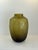 Italian Gold Yellow Glass Vase by Richard Rooze For Sale - Image 6 of 13