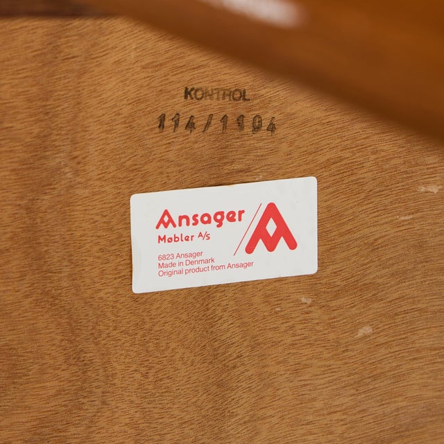 Ansager Mobler Mid Century Danish Teak Hidden Leaf Expanding Dining Table With 2 Leaves For Sale - Image 14 of 14