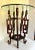 Mid 20th Century Asian Rosewood Hongmu Dragon Glass Side Table For Sale - Image 13 of 13