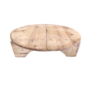 Ext. Large Antique French Charcuterie Bread Board Riser For Sale