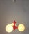 Gold Mid-Century Sputnik Pendant Light by Richard Essig, Germany, 1970s For Sale - Image 8 of 15