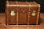 Curved Mail Trunk with Key, 1920s For Sale - Image 11 of 11